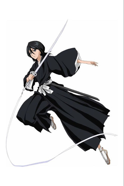 Metal 40" Fantasy Soul Reaper White Sword- FS04