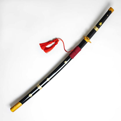 Metal Fantasy Samurai Black sword 38"- FS97