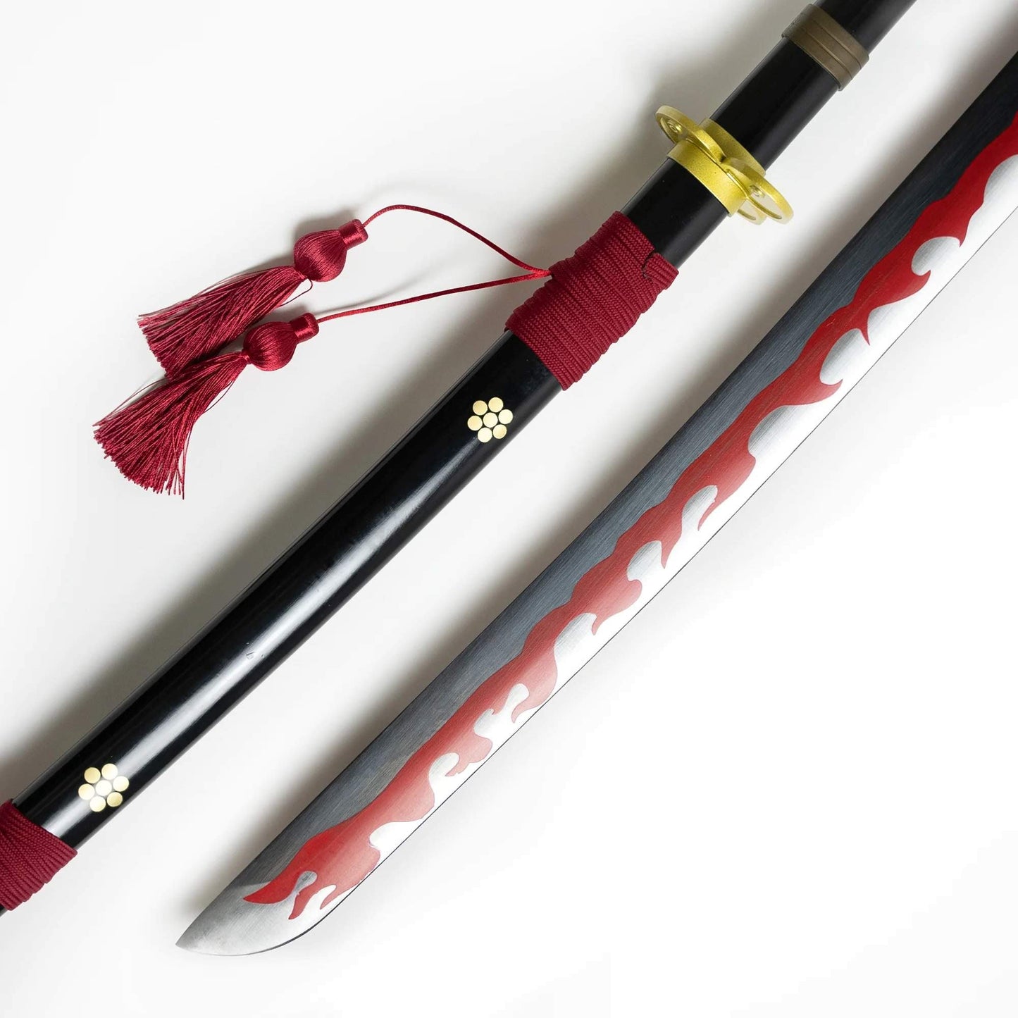 Metal Fantasy Samurai Black sword 38"- FS97