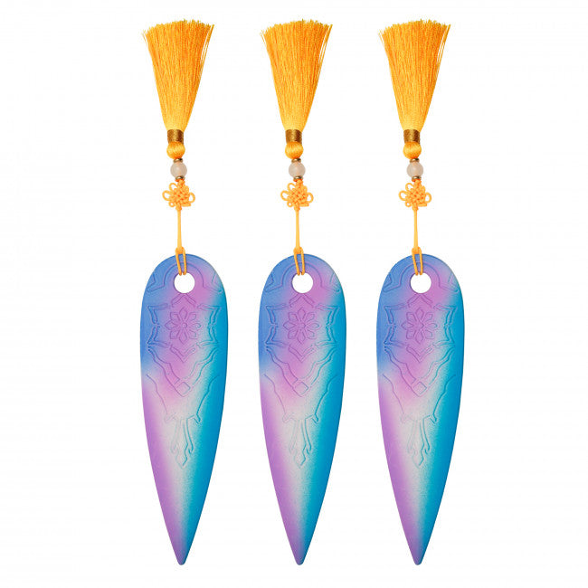 Foam 5.75" Rainbow Throwers w/ Tassle (3 piece Set) - G-FSB190