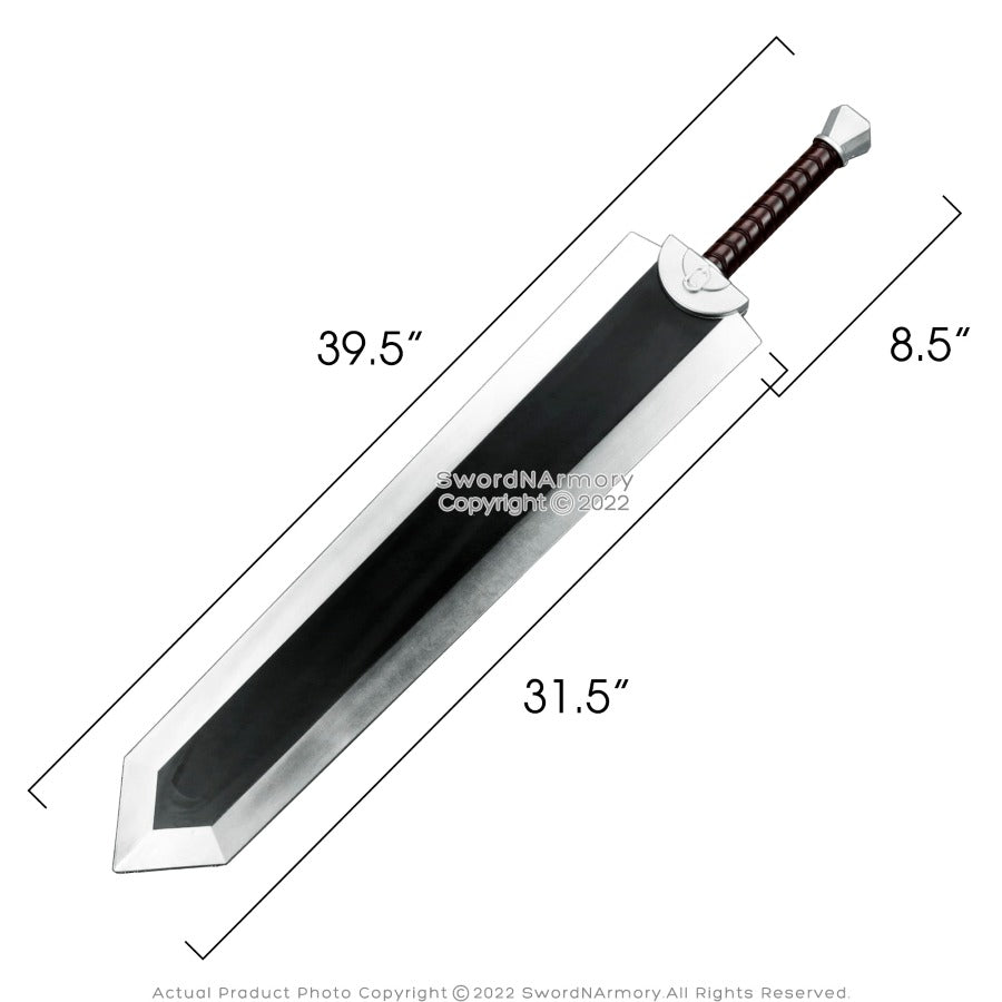 Foam 40" Black Fantasy Sword's man Sword - G-FSB56