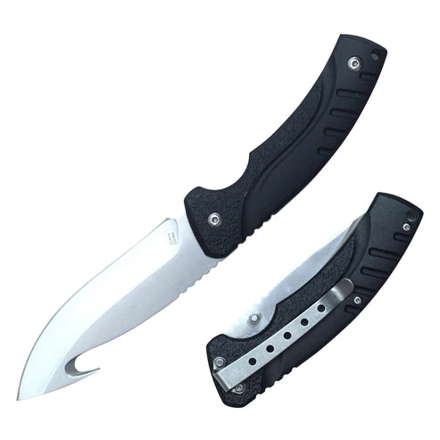 8.5" Hunting and 7.75" Pocket Knife (2 Pieces Set) - HBK10BK