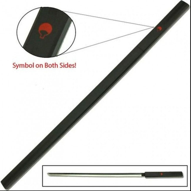 Metal 39" Fantasy Blade Ninja Black Sword- K-1814-BK