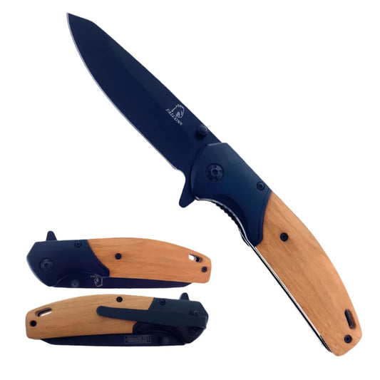 Falcon 7.5" Overall Semi-Automatic Pocket Knife - KS3683BK