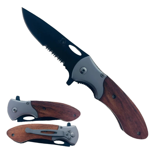 8" Overall Falcon Spring Assisted Knife - KS8074