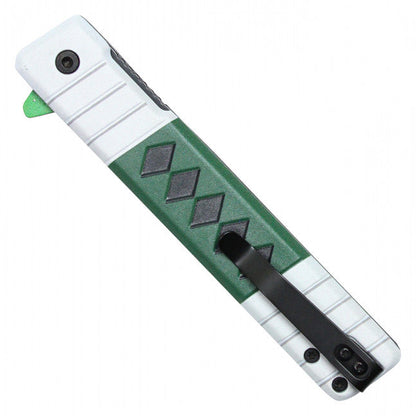 8"  Spring Assisted Fantasy Pocket Knife - PF52A