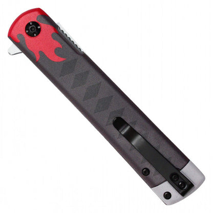 8"  Spring Assisted Fantasy Pocket Knife - PF52C