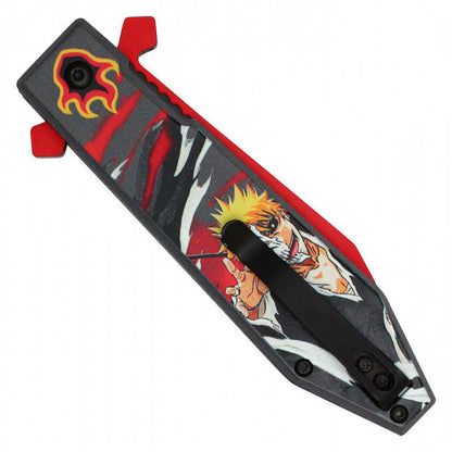 8"  Spring Assisted Fantasy Pocket Knife - PF61A