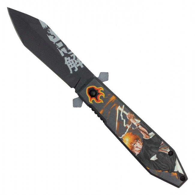 8"  Spring Assisted Fantasy Pocket Knife - PF61D