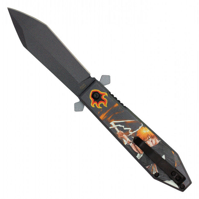 8"  Spring Assisted Fantasy Pocket Knife - PF61D