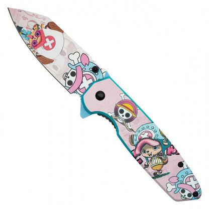 7.75"  Spring Assisted Fantasy Pocket Knife - PF83D