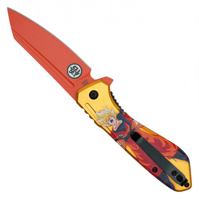 7.75"  Spring Assisted Fantasy Pocket Knife - PF85G