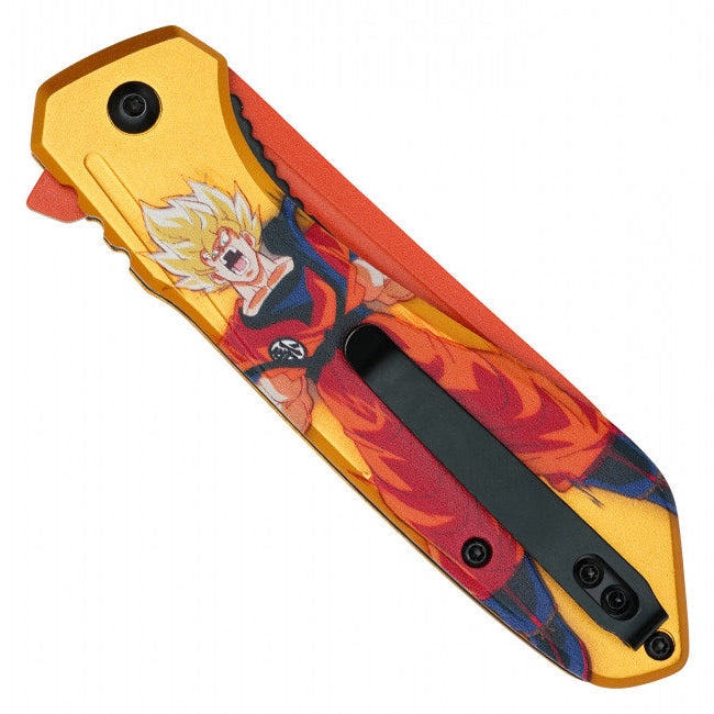 7.75"  Spring Assisted Fantasy Pocket Knife - PF85G