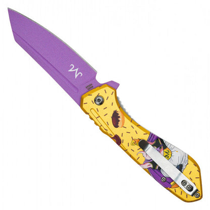 7.75"  Spring Assisted Fantasy Pocket Knife - PF85H