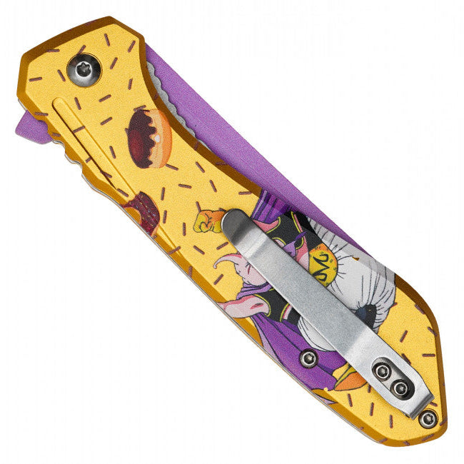 7.75"  Spring Assisted Fantasy Pocket Knife - PF85H