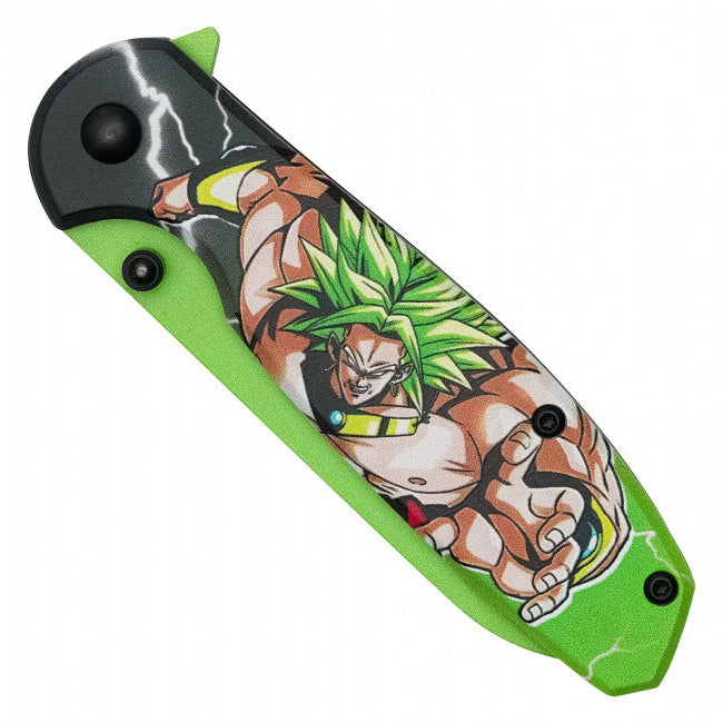 7.75"  Spring Assisted Fantasy Pocket Knife - PF91D