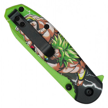 7.75"  Spring Assisted Fantasy Pocket Knife - PF91D