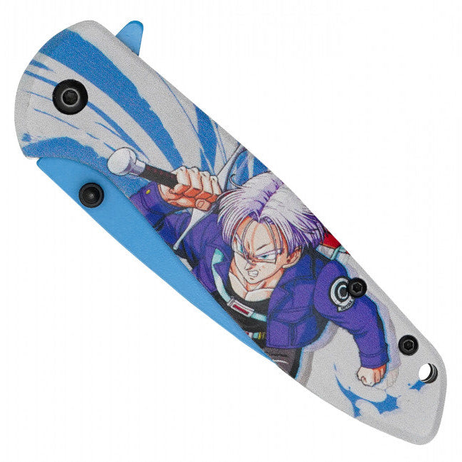 8"  Spring Assisted Fantasy DBZ Pocket Knife - PF93S