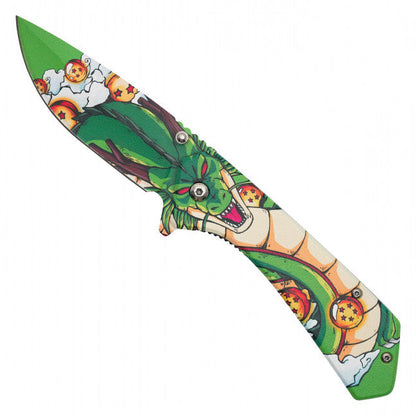 7.75"  Spring Assisted Fantasy Pocket Knife - PF95XD