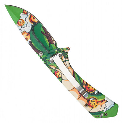 7.75"  Spring Assisted Fantasy Pocket Knife - PF95XD