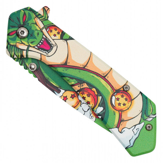7.75"  Spring Assisted Fantasy Pocket Knife - PF95XD