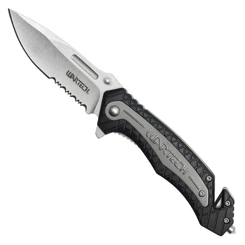 Wartech 8" Pocket Knife with Nylon Fiber Handle - PWT449CH