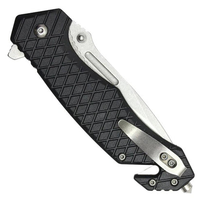 Wartech 8" Pocket Knife with Nylon Fiber Handle - PWT449CH