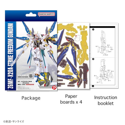 3D Art Puzzle: SI-GU-MI PRO- ZGMF-X20A Strike Freedom Gundam - A13135
