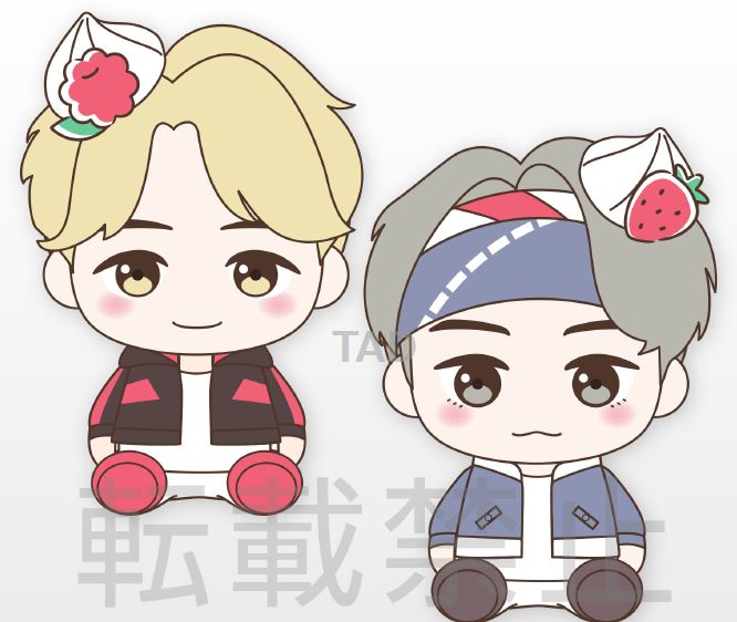 BTS Tiny Tan - Sweet Time - Jimin & V - 115-1060108