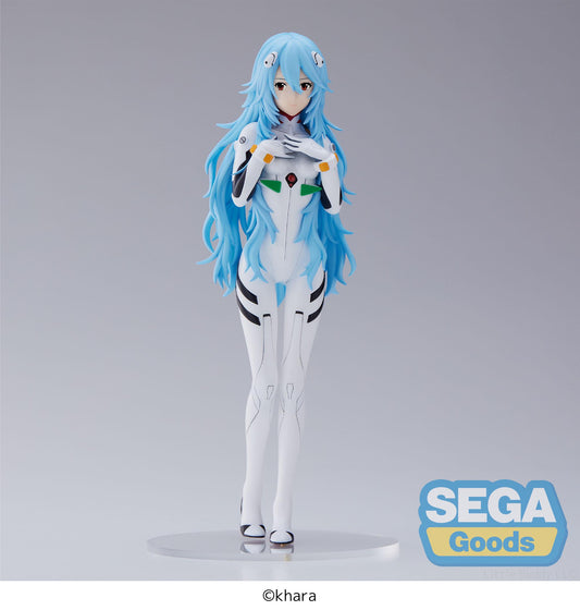 EVANGELION: 3.0+1.0 Thrice Upon a Time SPM Figure Rei Ayanami Long Hair Ver. - 115-1061600