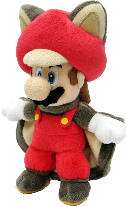 Super Mario - Flying Squirrel Mario 9" Plush -1310