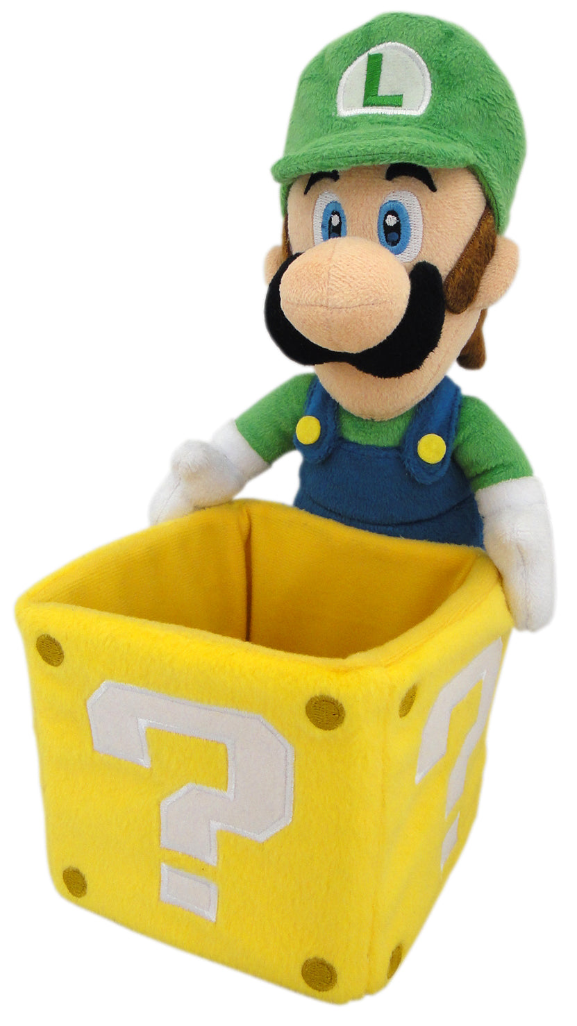 Super Mario - Luigi Coin Box 9" Plush - 1350