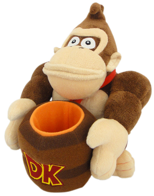 Super Mario - Donkey Kong Barrel 8" Plush - 1351
