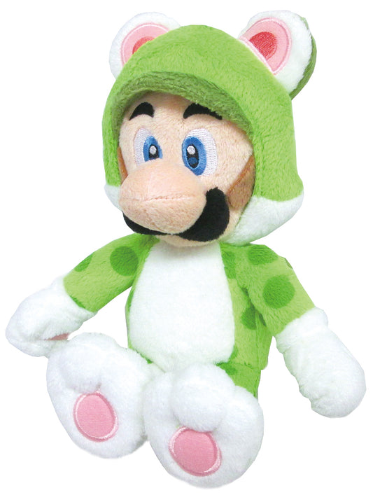 Super Mario - Cat Luigi 10" Plush - 1372