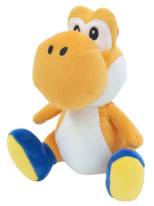 Super Mario - Orange Yoshi 8" Plush - 1390