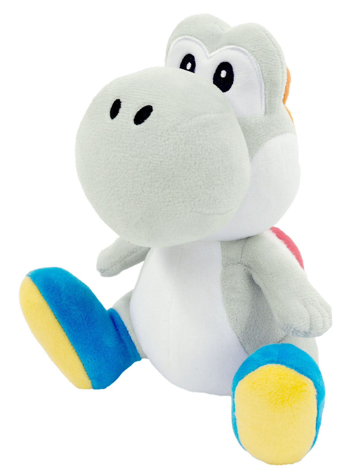 Super Mario - White Yoshi 8" Plush - 1393