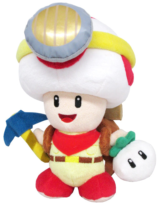 Super Mario - Captain Toad Standing 9" Plush - 1409