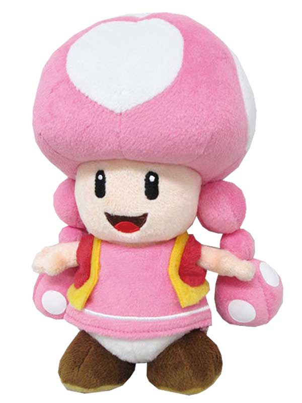 Super Mario - Toadette 8" Plush - 1450