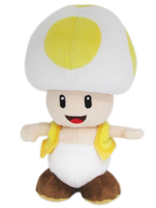 Super Mario -Yellow Toad 8" Plush- 1589